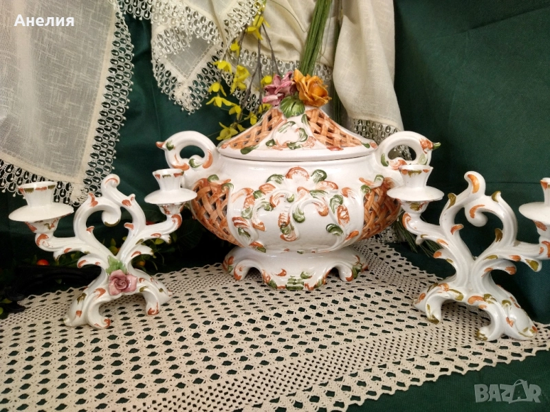 Съд от Италия майолика , снимка 1