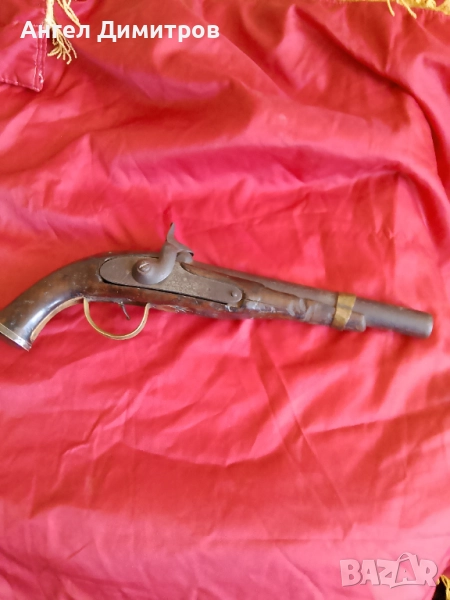 Стар кремъчен пистолет кремъклия , снимка 1