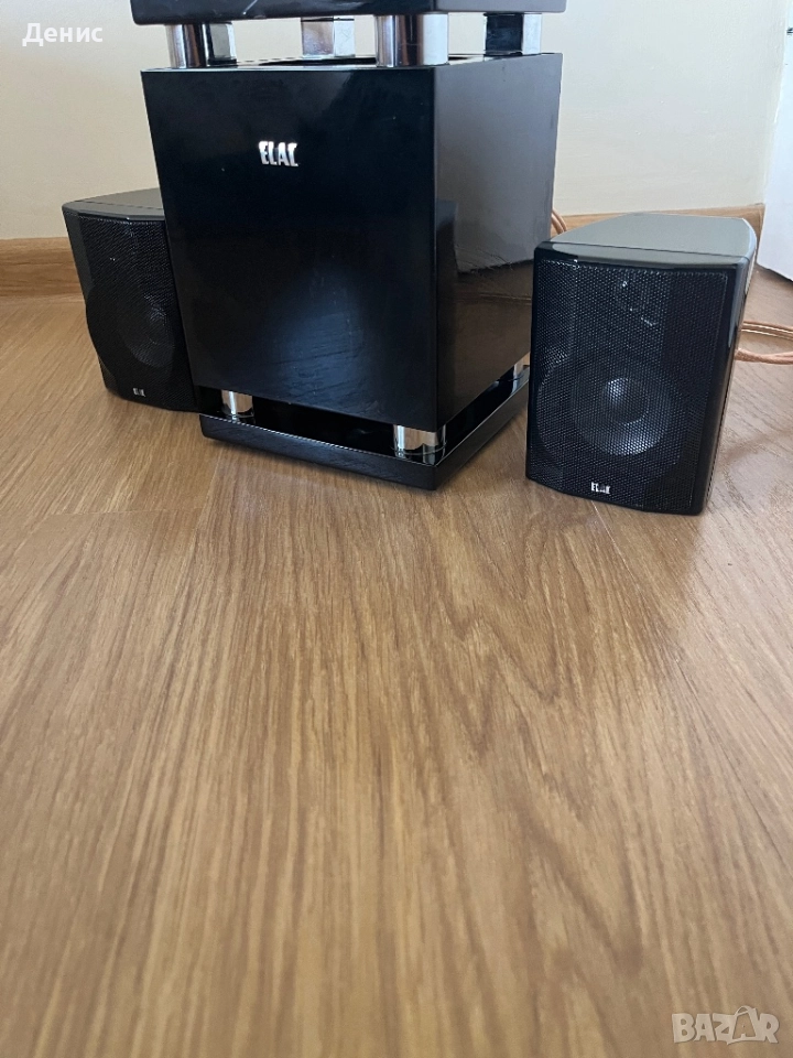 ELAC MicroSUB 2010 + ELAC Starlet — 2.1 аудио система, снимка 1