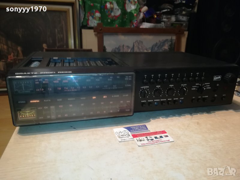 GRAETZ PROFI REGIE-RECEIVER-MADE IN WEST GERMANY 3112210757, снимка 1
