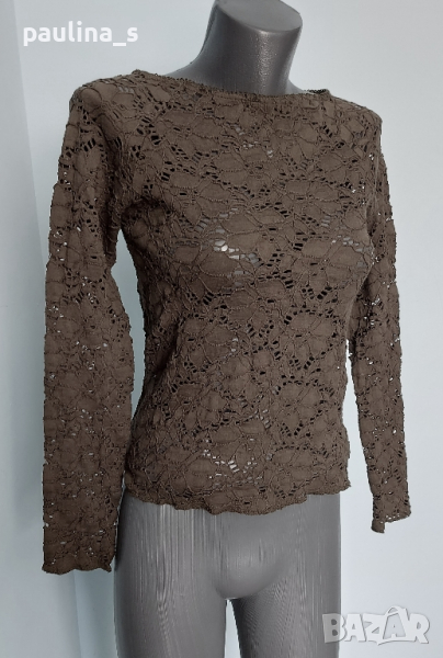Маркова еластична блуза от дантела "Estelle" / голям размер , снимка 1
