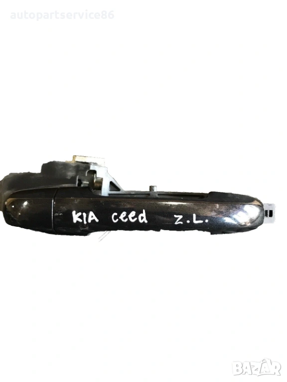 Външна дръжка за задна лява врата черна за KIA Ceed (2007-2012), снимка 1