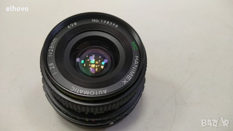Обектив MC Hanimex 1 28 f=28mm ⌀49mm -, снимка 1