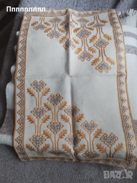 Каре на ленена панама, снимка 1