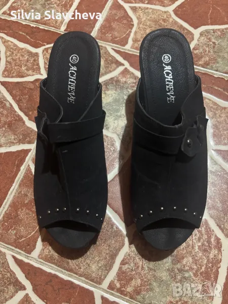 Дамски обувки-тип сабо, снимка 1