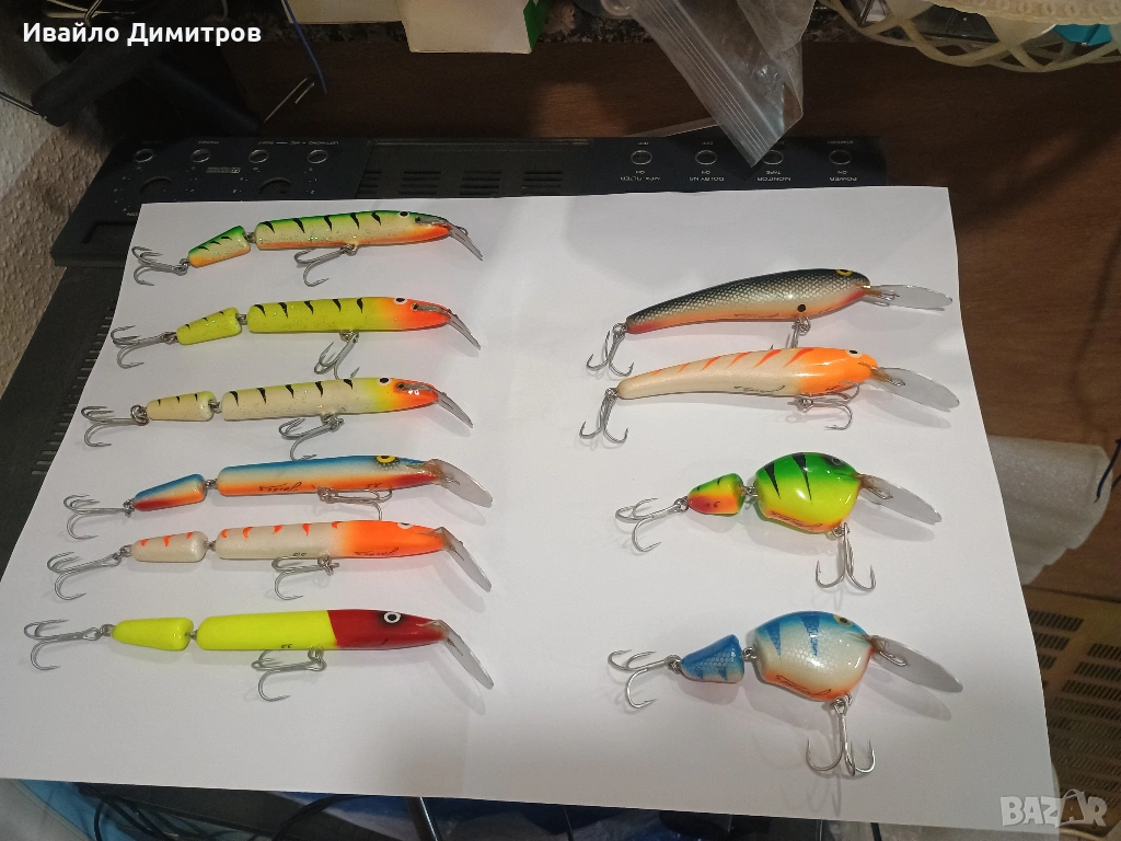  Rapala Sliver  &  Jacko,S воблери за тролинг, снимка 1