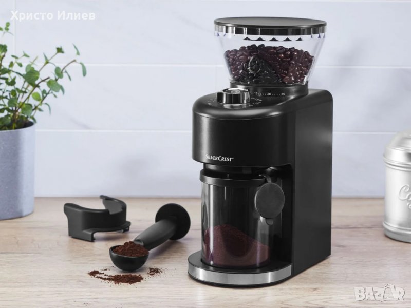 Електрическа Кафемелачка SILVERCREST 200 W без контра нож, снимка 1