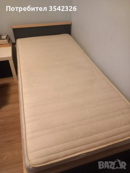 Легло 90х190 с подматрачна рамка, снимка 1