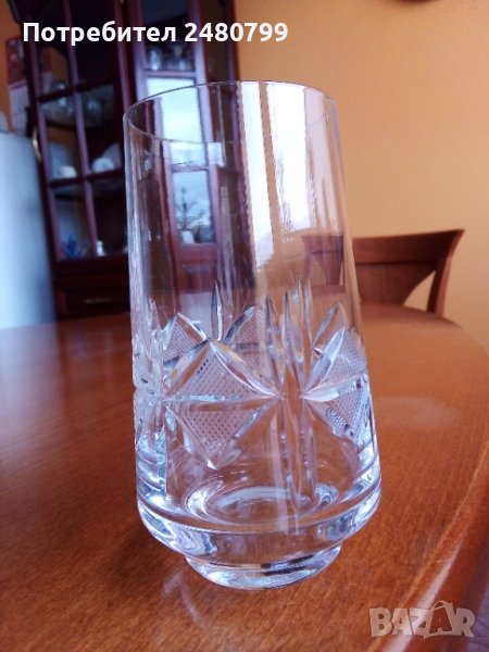 Кристални чаши за безалкохолно,, Моника ромб", снимка 1