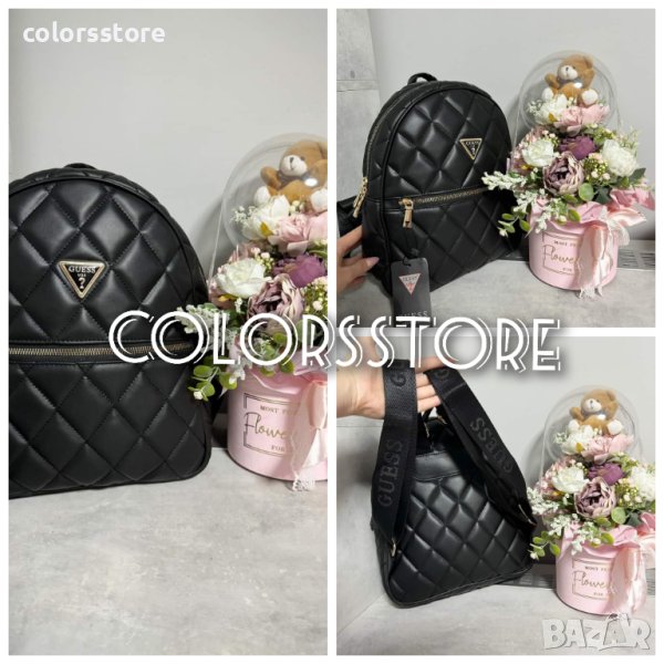  Черна раница  Guess код DS-F32, снимка 1