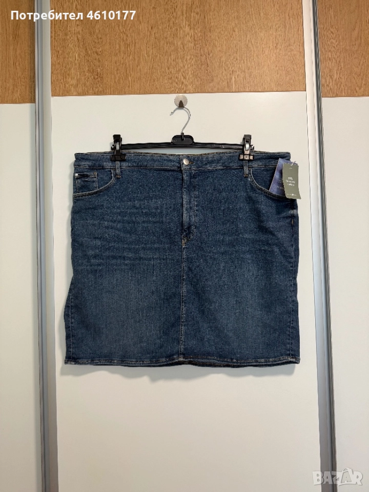 Пола деним/дънкова пола 4хл, снимка 1