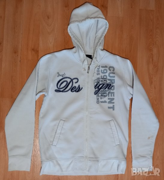 Суичър Бял размер М, снимка 1