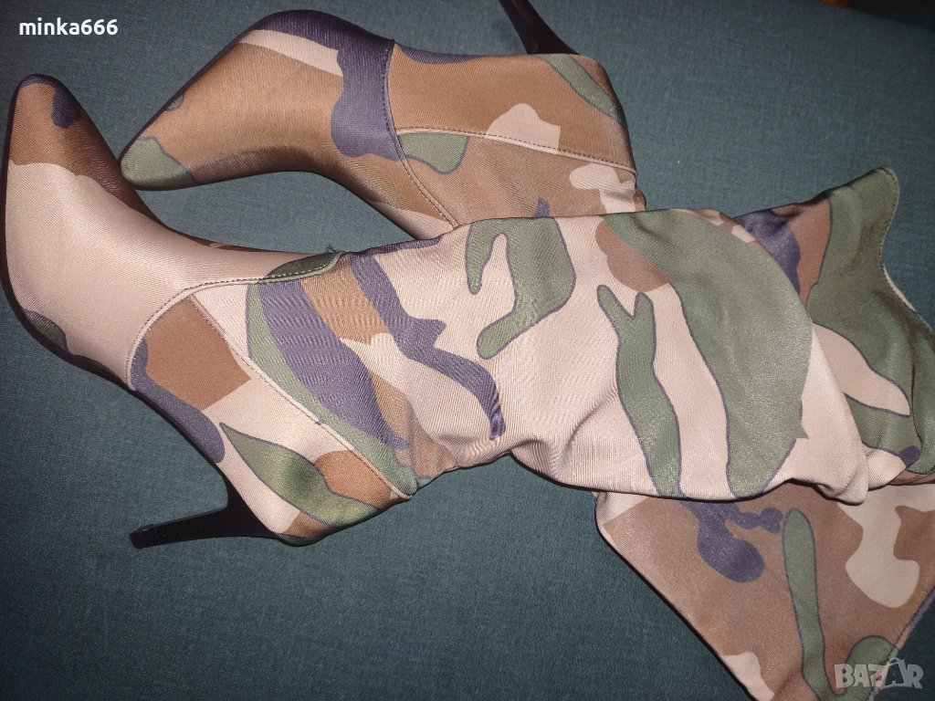 Дамски еластични ботуши., снимка 1