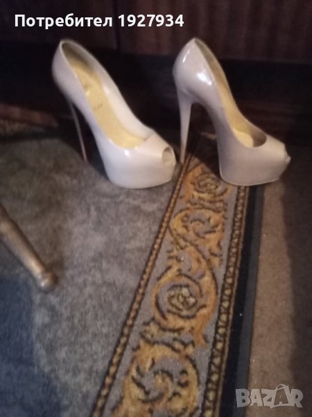 Стилни обувки  Cristian Louloutin Highness 160mm, снимка 1