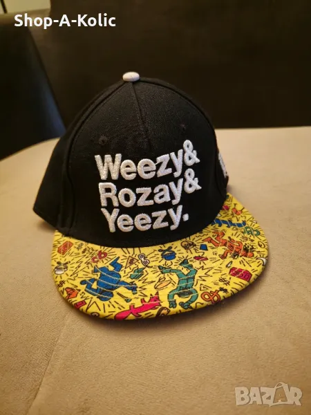 Original Rare Cayler & Sons WEEZY & ROZAY & YEEZY. Three Kings Premium Headwear Snapback Cap, снимка 1