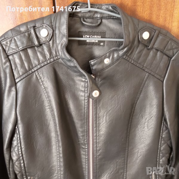 Дамско кожено яке LCW casual 40 размер , снимка 1