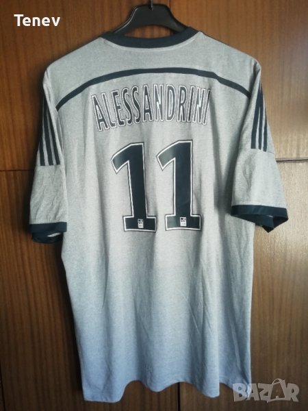 Olympique Marseille Alessandrini Adidas оригинална тениска фланелка Олимпик Марсилия 2014/2015 Away , снимка 1