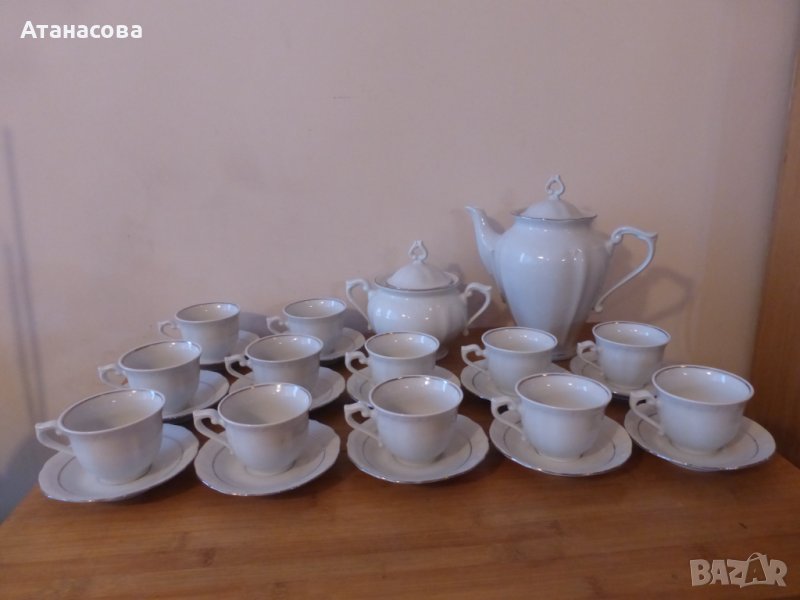 Сервиз за кафе 12 чаши български порцелан, снимка 1