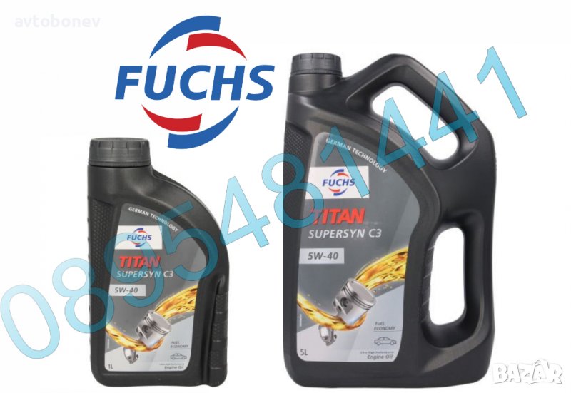 Синтетично двигателно масло FUCHS TITAN SUPERSYN C3-5W40, снимка 1