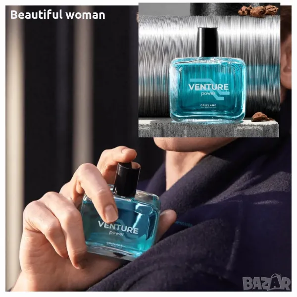 Тоалетна вода Venture Power

, снимка 1