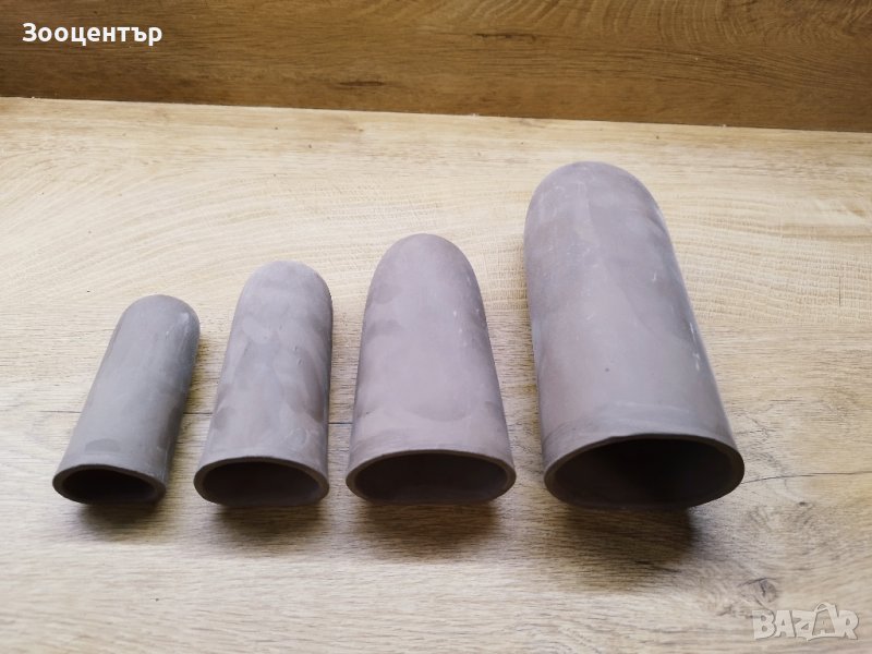 Керамични укрития caves round brown , снимка 1