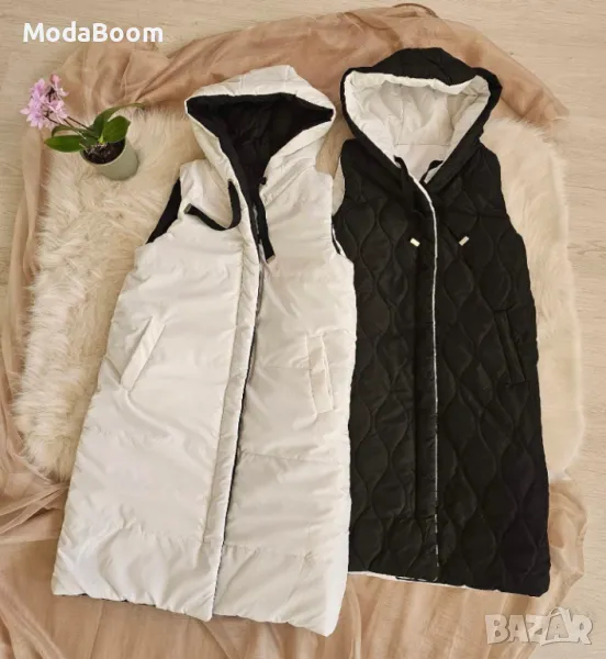 Двулицеви дамски елеци , снимка 1