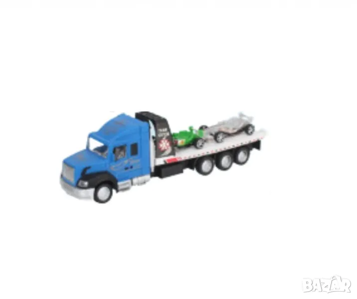 Автовоз, две състезателни коли, снимка 1