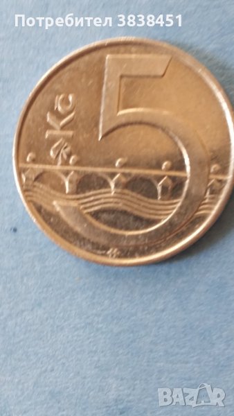 5 korun 2008 г.Ceska , снимка 1