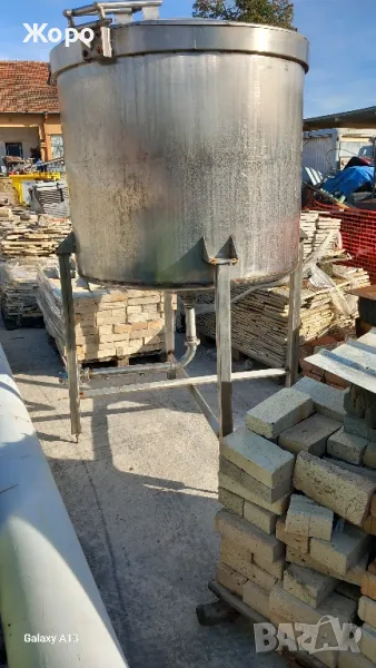 Неръждаем казан , снимка 1