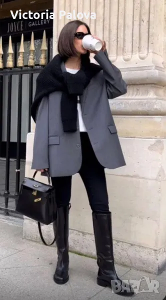 Стилно дизайнерско сако ALAIN MANOUKIAN, снимка 1