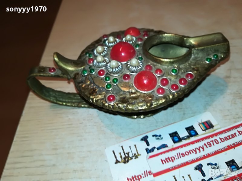 антика лампа-пепелник от франция 2912221515, снимка 1