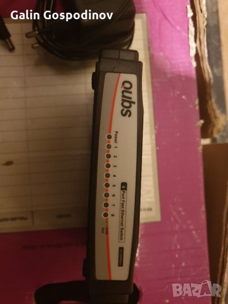 Суич 8 портов Switch Qubs QA20X08E, снимка 1