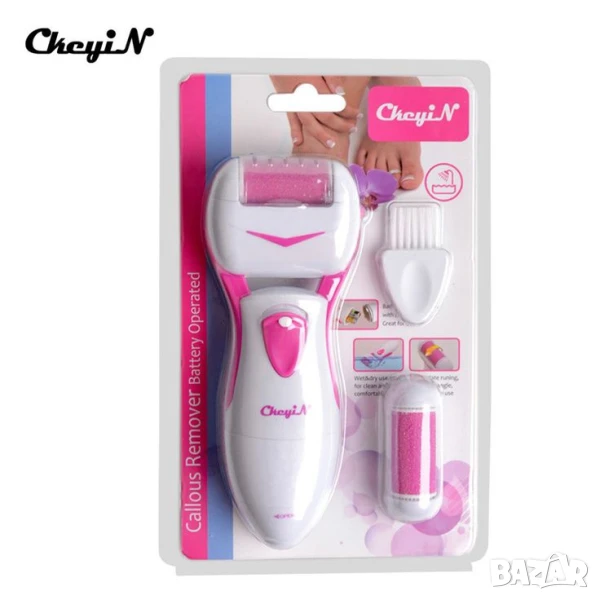 Автоматична водоустойчива пила за пети Pedilime – за гладки и меки стъпала , снимка 1