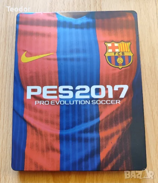 PES Pro Evolution Soccer 2017 PS4 Steelbook, снимка 1