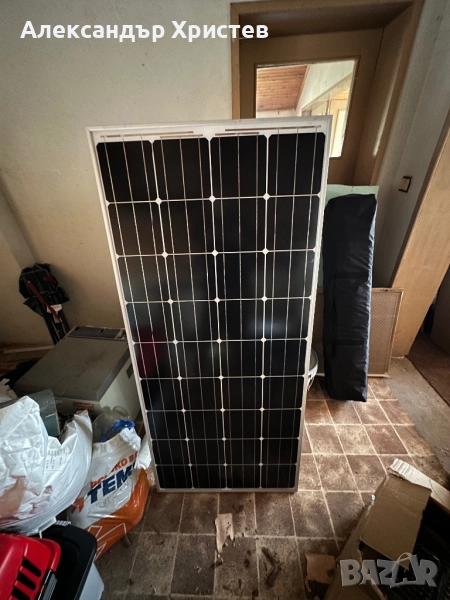 Соларен панел с регулатор контролер, снимка 1