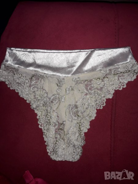 Дамски нови бикини дантела и сатен резидави, снимка 1