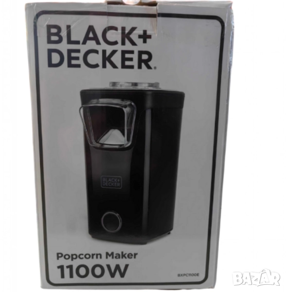 Машина за пуканки Black + Decker BXPC1100E 1100W, снимка 1