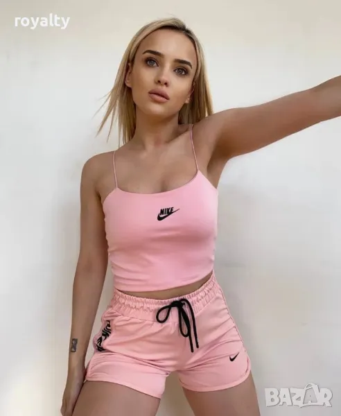Nike розов дамски спортен комплект , снимка 1