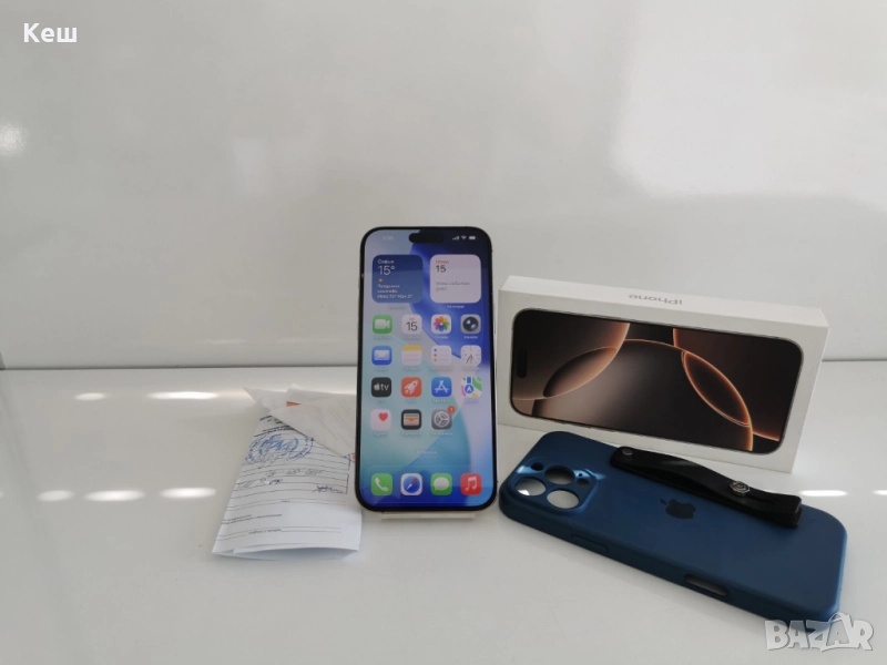 Apple iPhone 16 Pro Max 256Gb Desert Titanium(гаранция Техномаркет), снимка 1