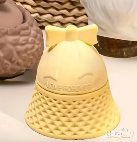 Молд бурканче коледна камбанка, снимка 4 - Форми - 51500849