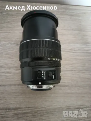 обектив- canon efs 15-85mm, снимка 3 - Обективи и филтри - 48452645