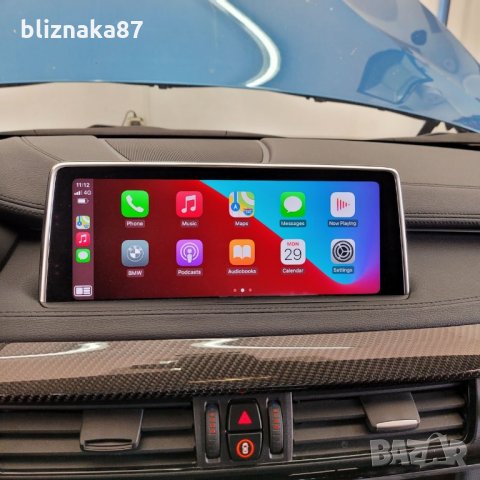 БМВ Безжичен Android Auto BMW F01 F02 F07 F10 F11 F12 F15 F16 F30 E60 E90 E70 X3 X5 X6, снимка 12 - Аксесоари и консумативи - 27341398