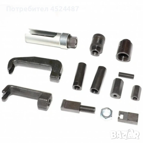 Комплект обратен чук за вадене на дюзи 40 части, снимка 4 - Куфари с инструменти - 53400275