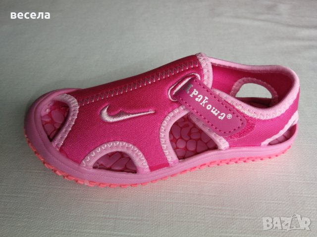 Спортни обувки за лятото, аква обувки, джапанки  розов и син цвят за момче или момиче, снимка 1 - Детски обувки - 37307584