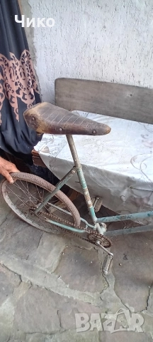 Старо юношеско руско колело. "Школник", снимка 3 - Антикварни и старинни предмети - 51725980