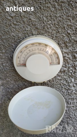 Стар кухненски кантар за стена - EVA GEPO - Made in Denmark - 1960 година, снимка 5 - Антикварни и старинни предмети - 37440991