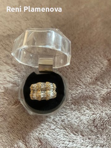 Бутиков златен пръстен, снимка 1 - Пръстени - 41267844