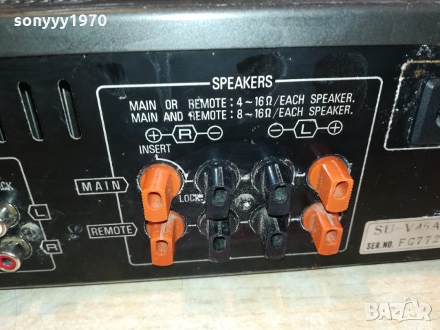 TECHNICS SU-V45A 420W-MADE IN JAPAN-SWEDEN 3001221943, снимка 11 - Ресийвъри, усилватели, смесителни пултове - 35613430