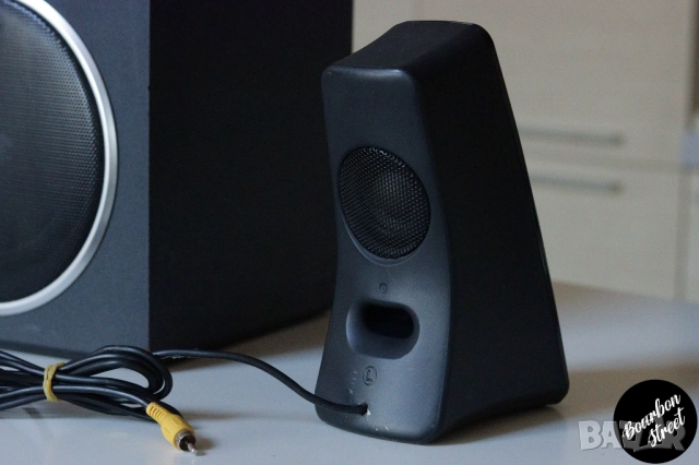 Logitech Z523 2.1 40W - Събуфер и Колонки с 360-градуса Звук, снимка 4 - Аудиосистеми - 52800594