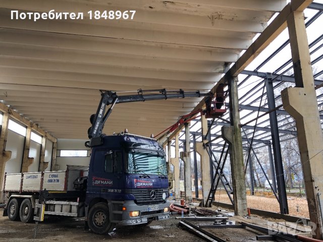 Камион с кран, Автокран, Самосвал с кран, снимка 4 - Други услуги - 32636383